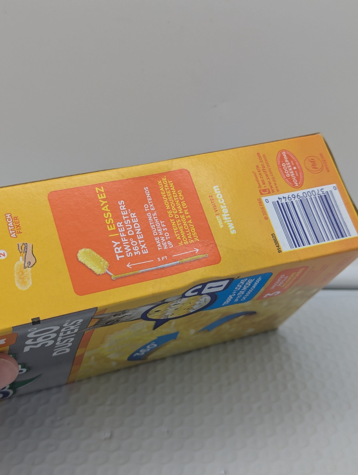 2016 Swiffer duster 360 Pet Refills Unscented 3 Pack Brand New Sealed