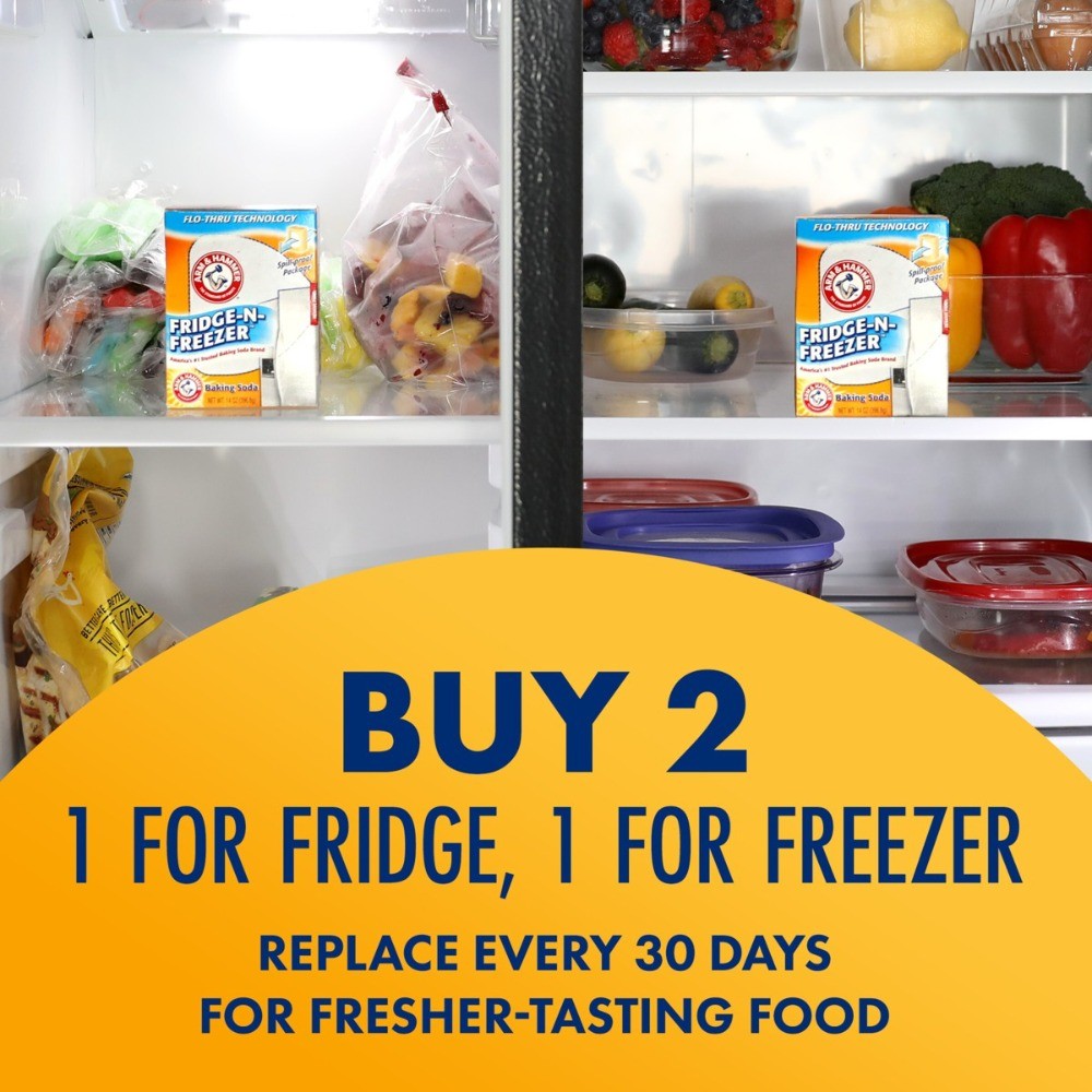 Baking Soda Fridge-n-Freezer Odor Absorber – 14oz