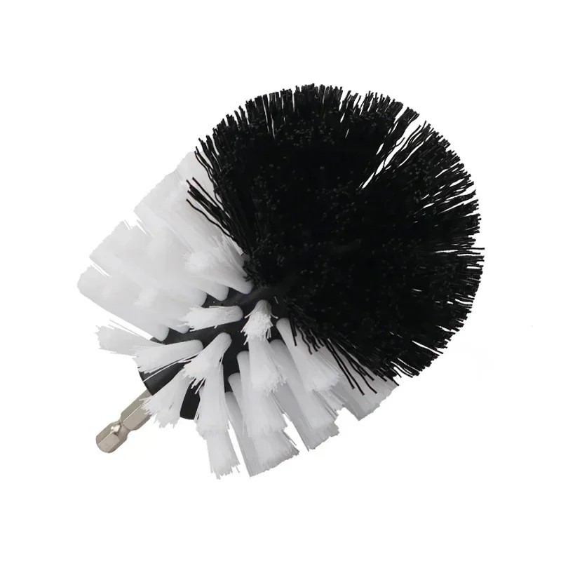 Drill Brush Power Scrubber Set 2–5in Nylon Cleaning Brushes for Bathroom Kitchen
