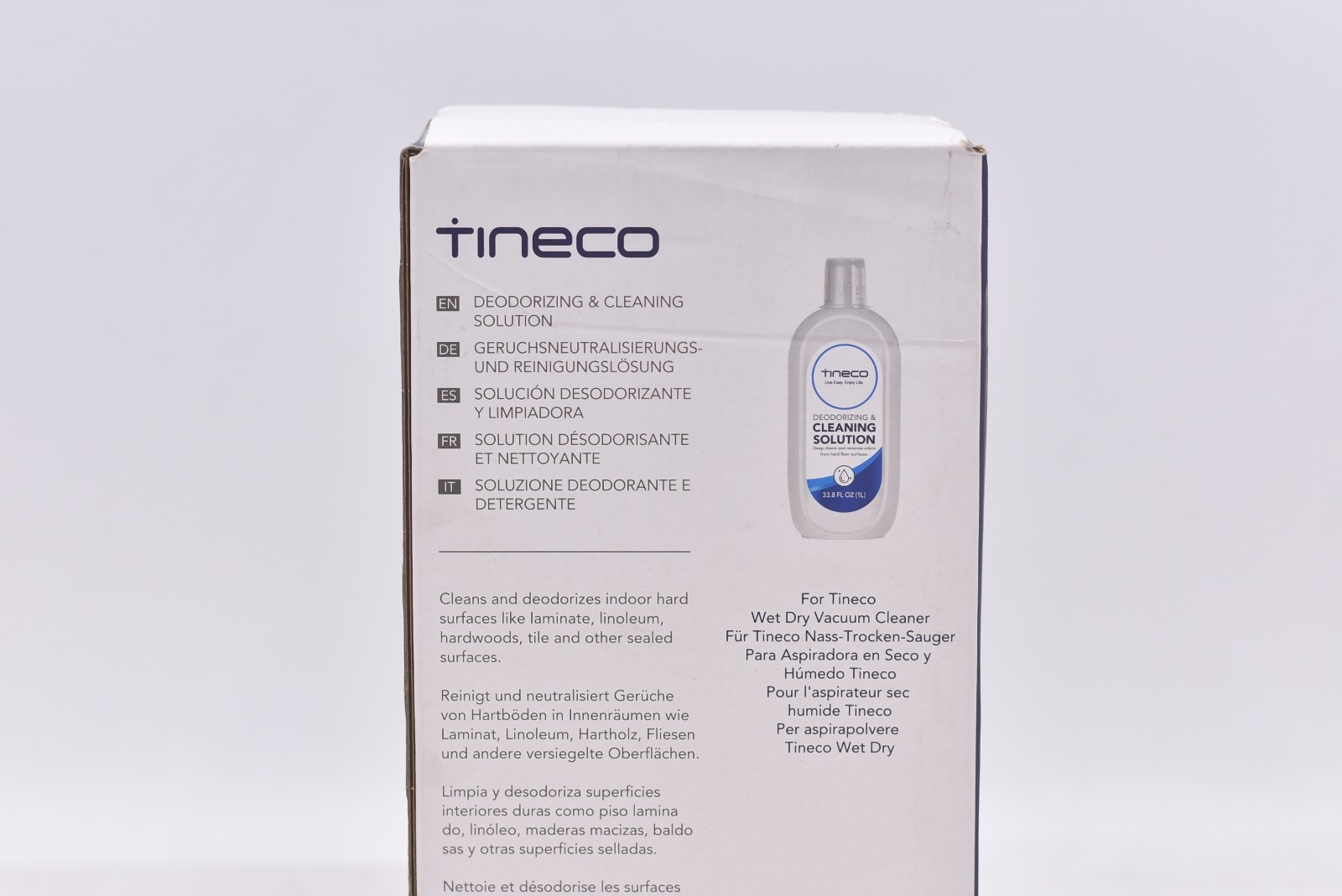 Tineco 33.8oz Deodorizing & Cleaning Solution For Tineco Wet Dry Vacuum Cleaner
