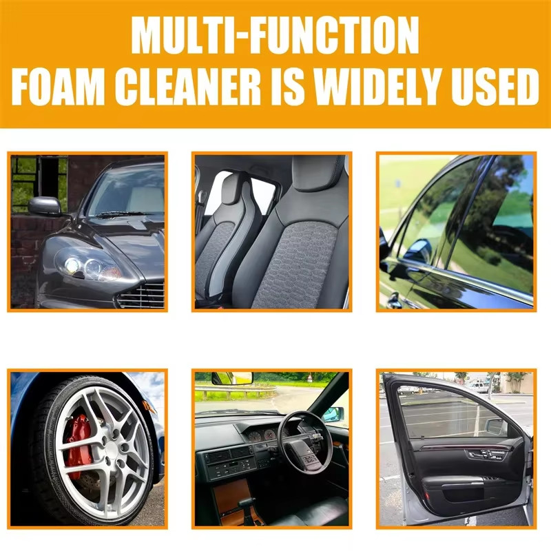 Multifunctional Foam Cleaner Car Interior Stain Removal and Cleaning Leather Sea