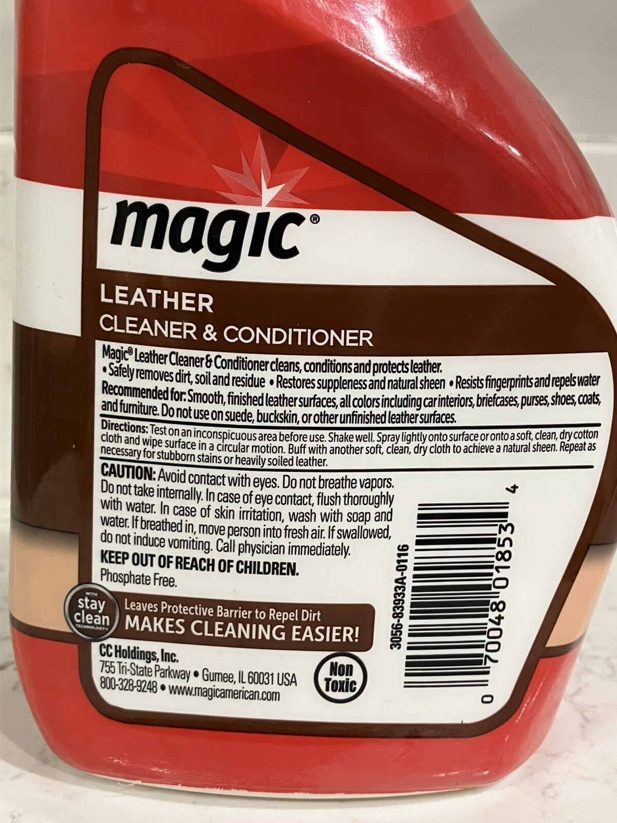 MAGIC Leather Cleaner and Conditioner 24 fl oz BRAND NEW Shoe Purse HTF RARE
