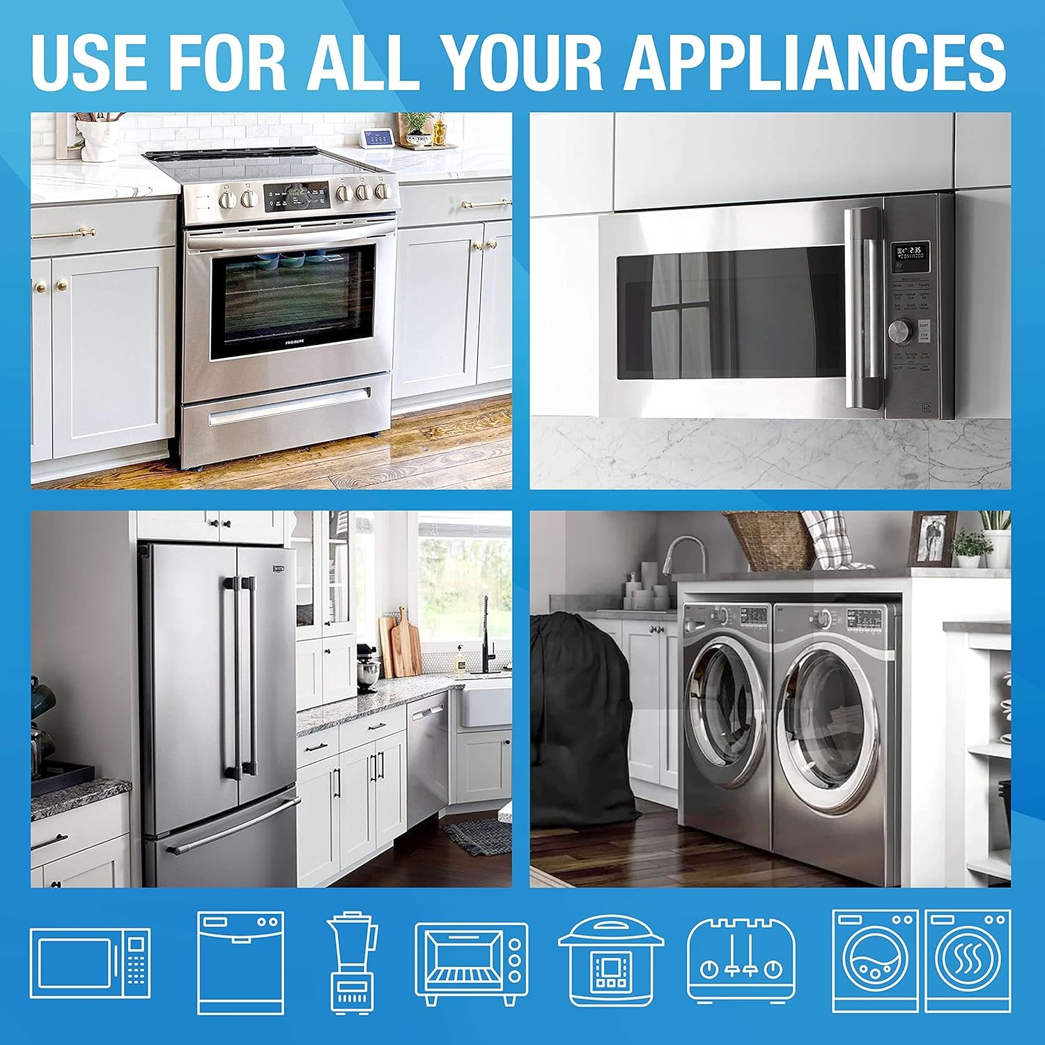 MiracleWipes for Stainless Steel, Great Kitchen and Appliances,…