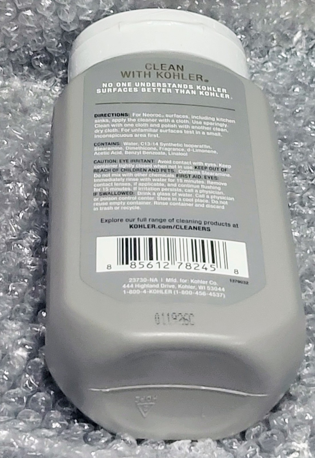 Kohler K-23730-NA Neoroc Cleaner, 8 Fluid_Ounces 2 Bottles Clean Polish Protec