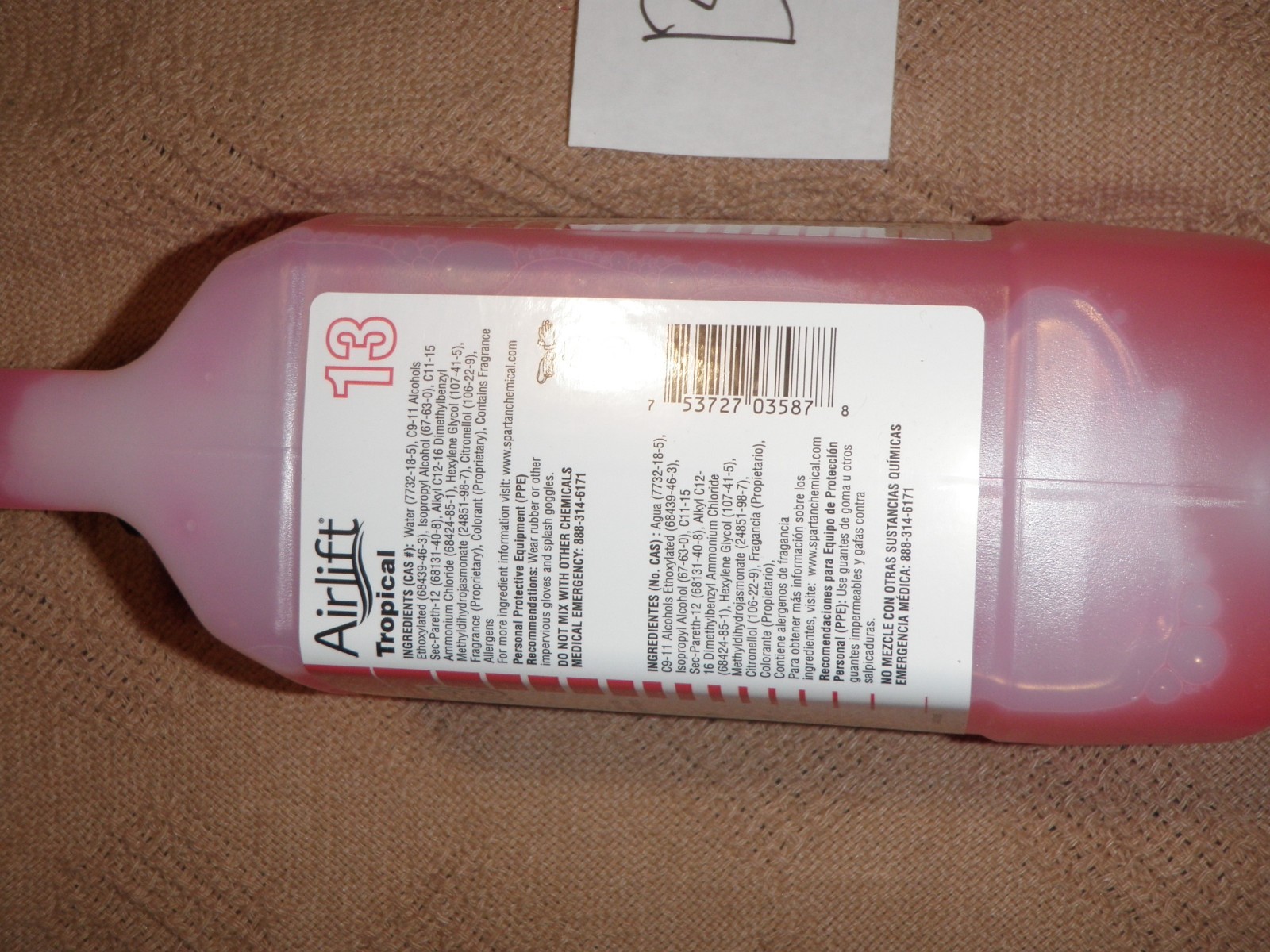 Airlift Tropical 2 Liter Tropical Scent Air Freshener Pink