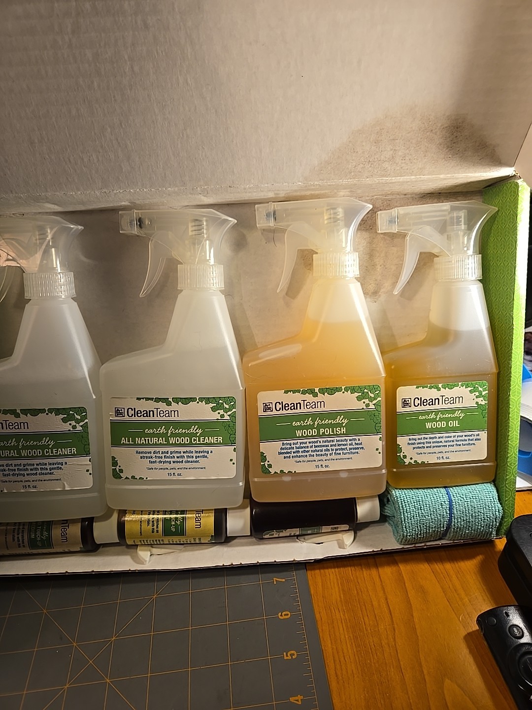 New wood cleaning and protection kit safe for people, pets, and the environment