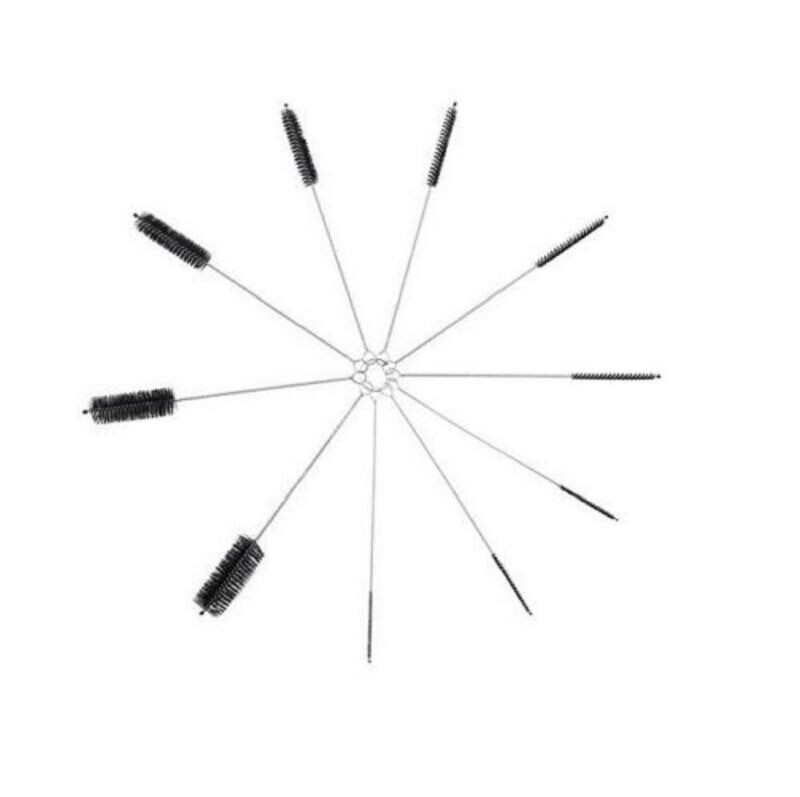 1PC Nylon Straw Brush Cleaner Bottle Tube Pipe Cup Kitchen Cleaning 10Pcs Set