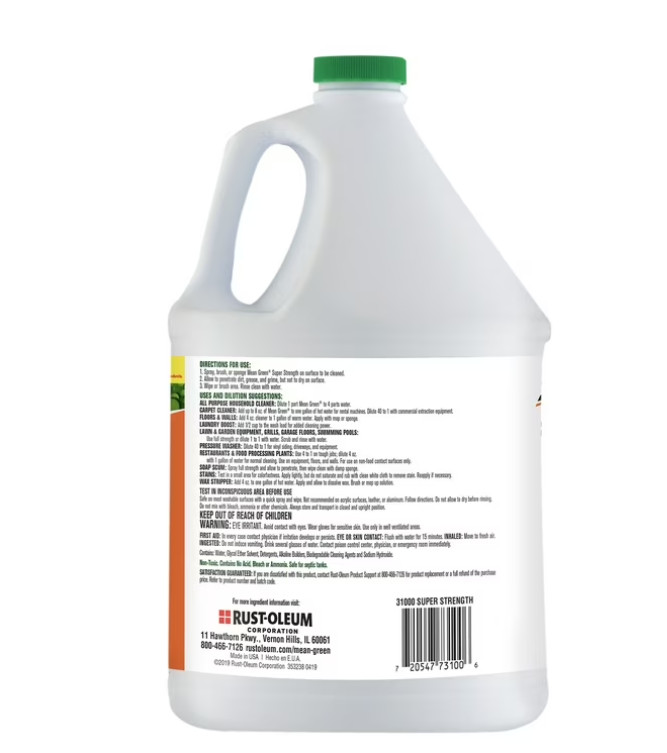 Super Strength Cleaner & Degreaser, 128 Ounce (2 pack)