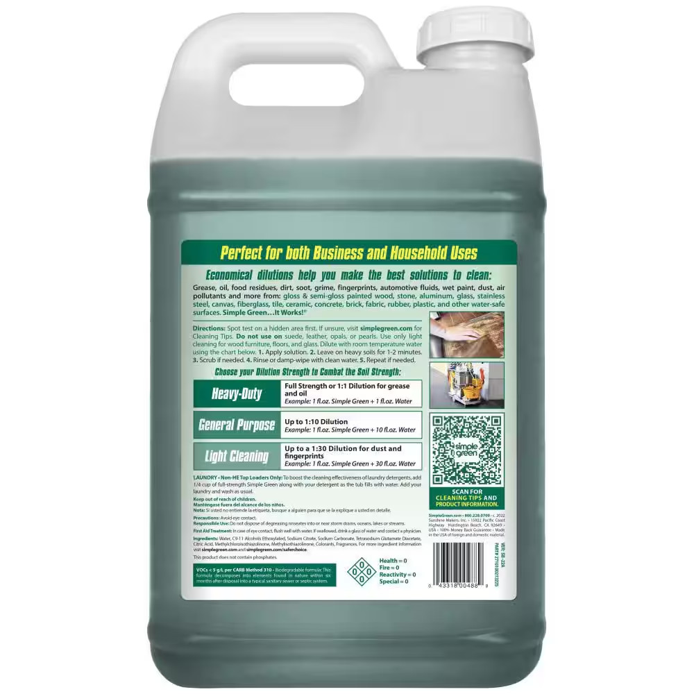 2.5 Gal. All-Purpose Cleaner (2-Pack)