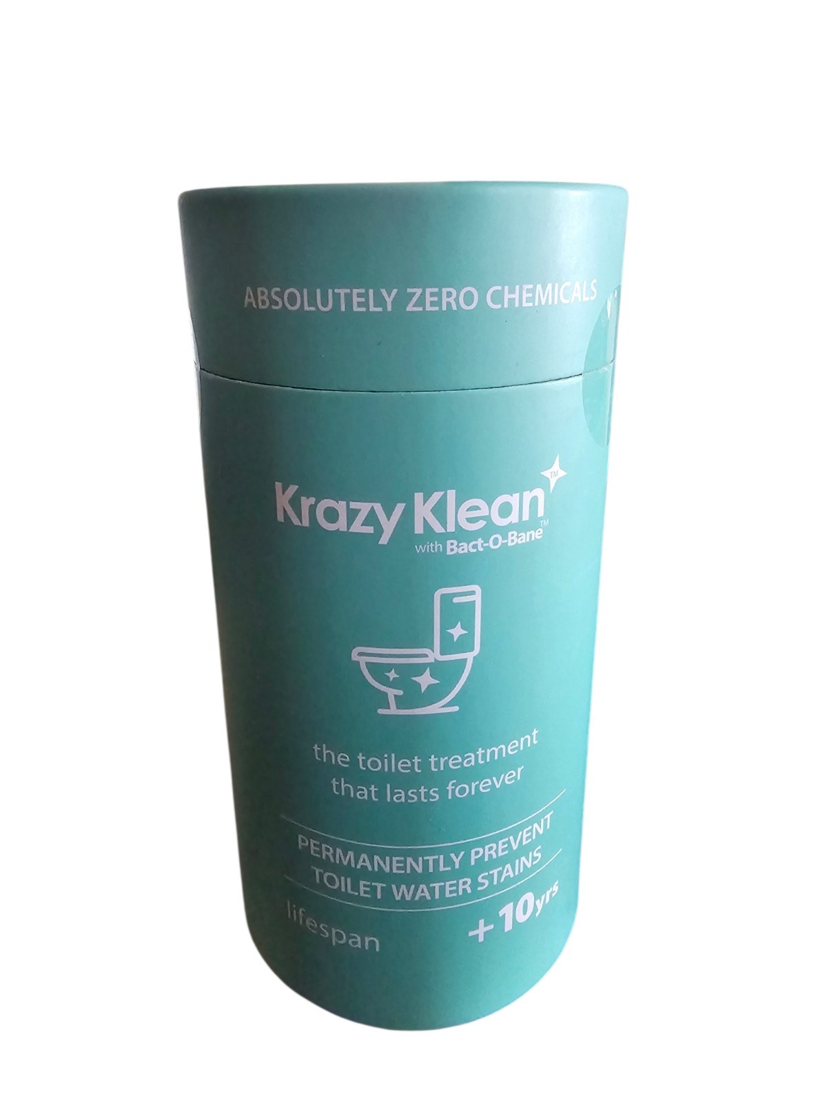 Krazy KLEAN Toilet Cleaner WITH Bact-O-Bane Lifespan 10 Years New & Sealed OEM