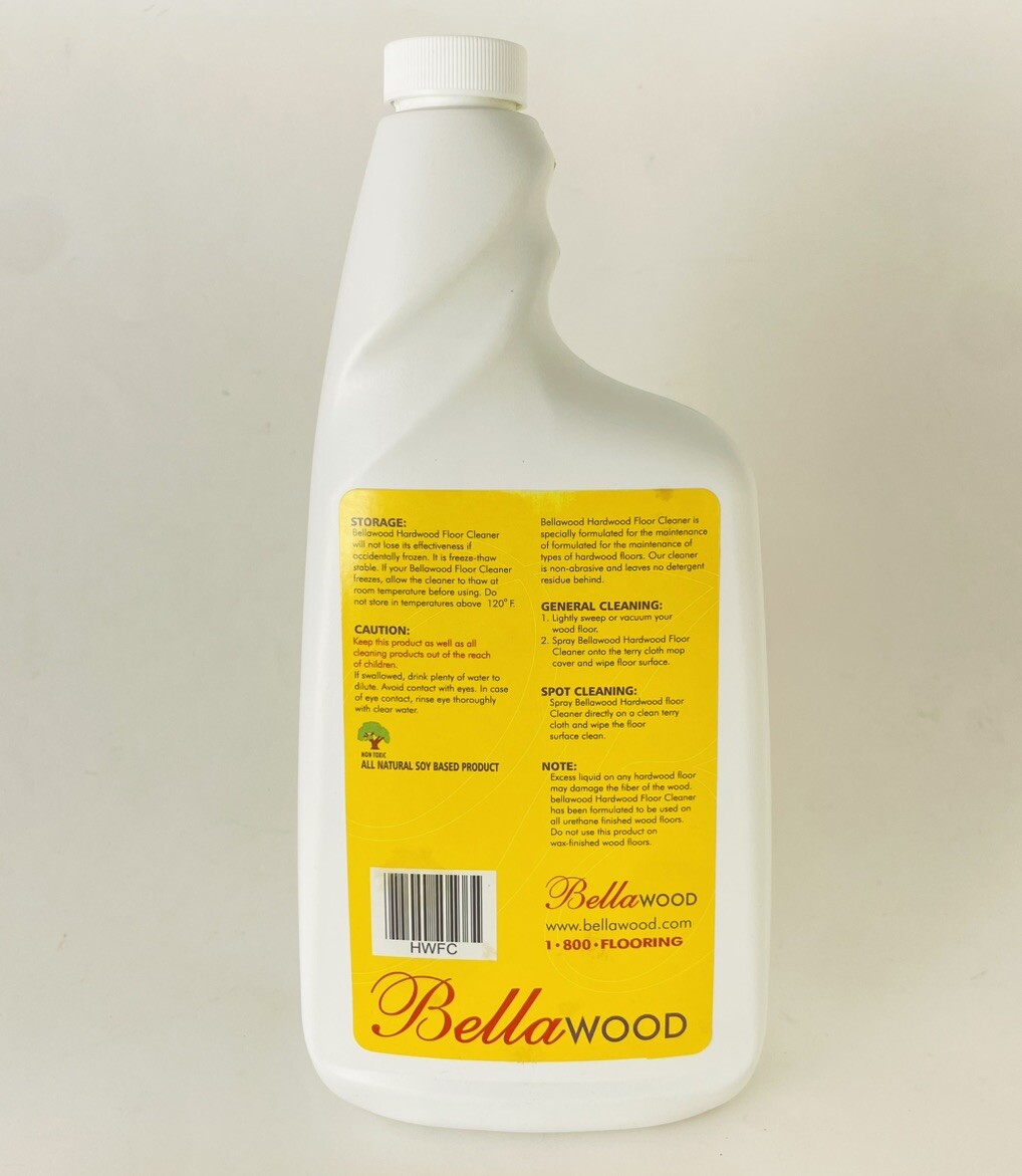 Bellawood Hardwood Floor Cleaner Ready To Use Spray With Pump, 32 Oz