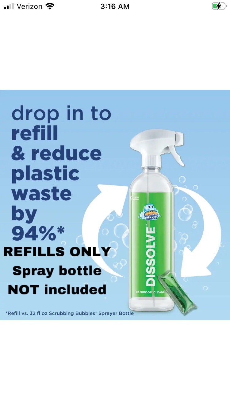 Scrubbing Bubbles Dissolve Concentrated Pod Bathroom Cleaner Refills (2-Pack)