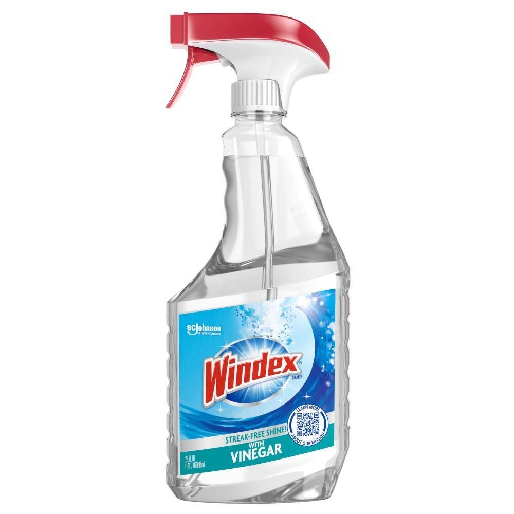 23 fl. oz. Vinegar Glass Cleaner – Pack of 4 NEW