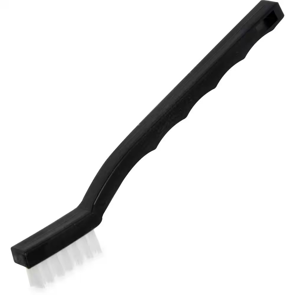 Flo-Pac Toothbrush Style Maintenance Utility Brush with Nylon Bristles 7 In. Lon