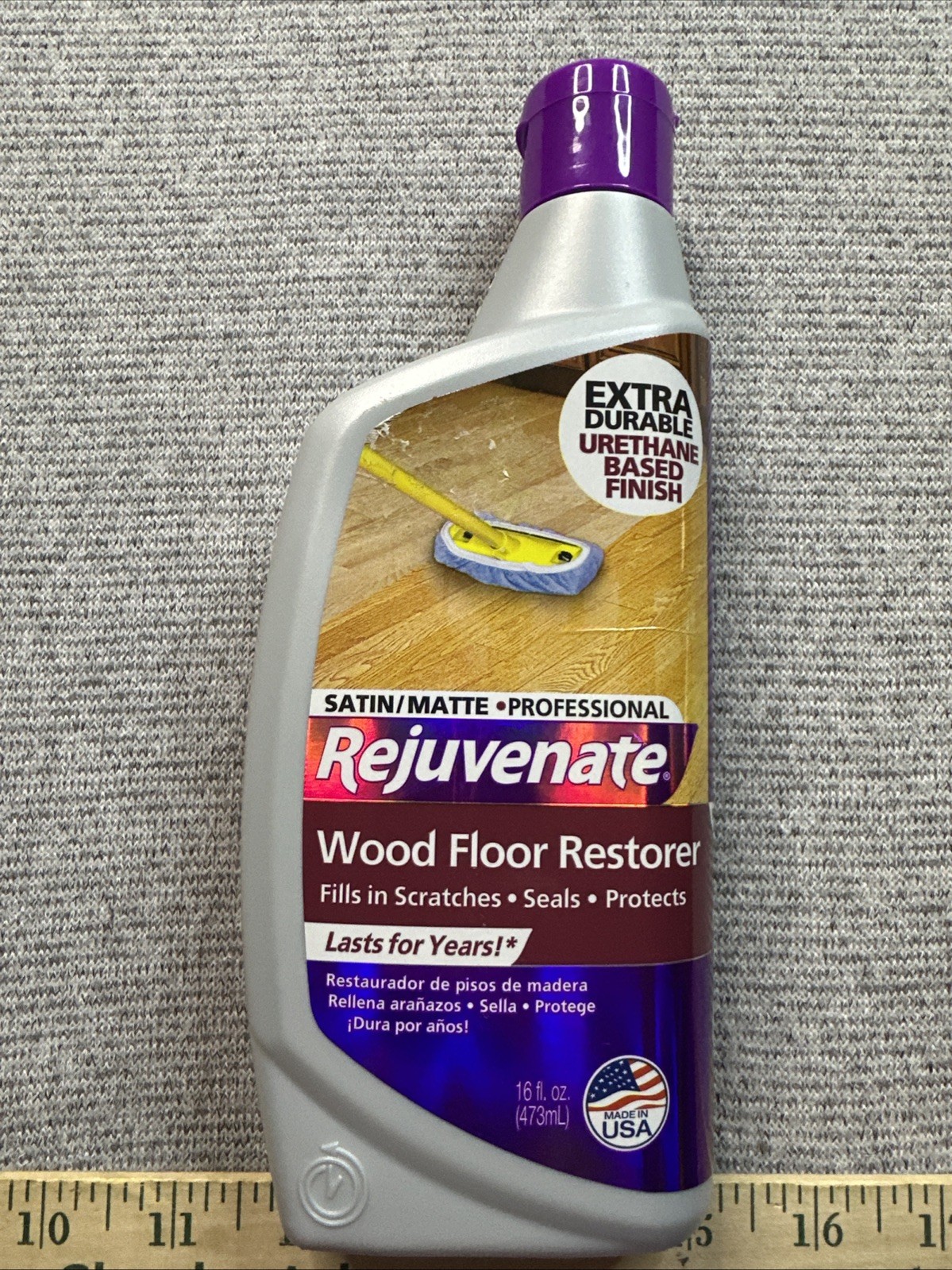Rejuvenate Wood Floor Restorer Satin/Matte Polishing Formula 16 fl.oz.
