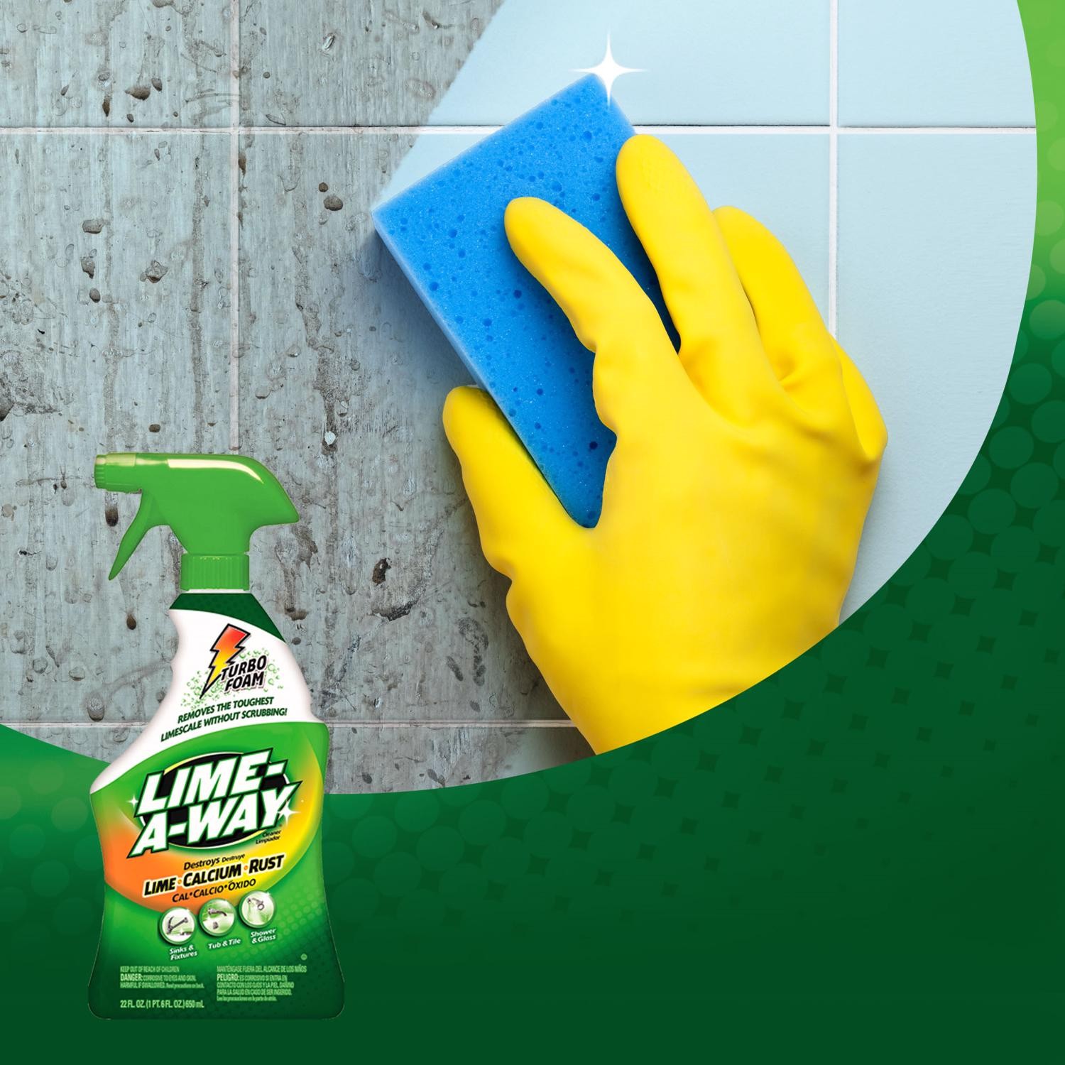Lime-A-Way 5170087103 Fresh Scent Cleaner and Polish Liquid 22 oz. (Pack of 6)