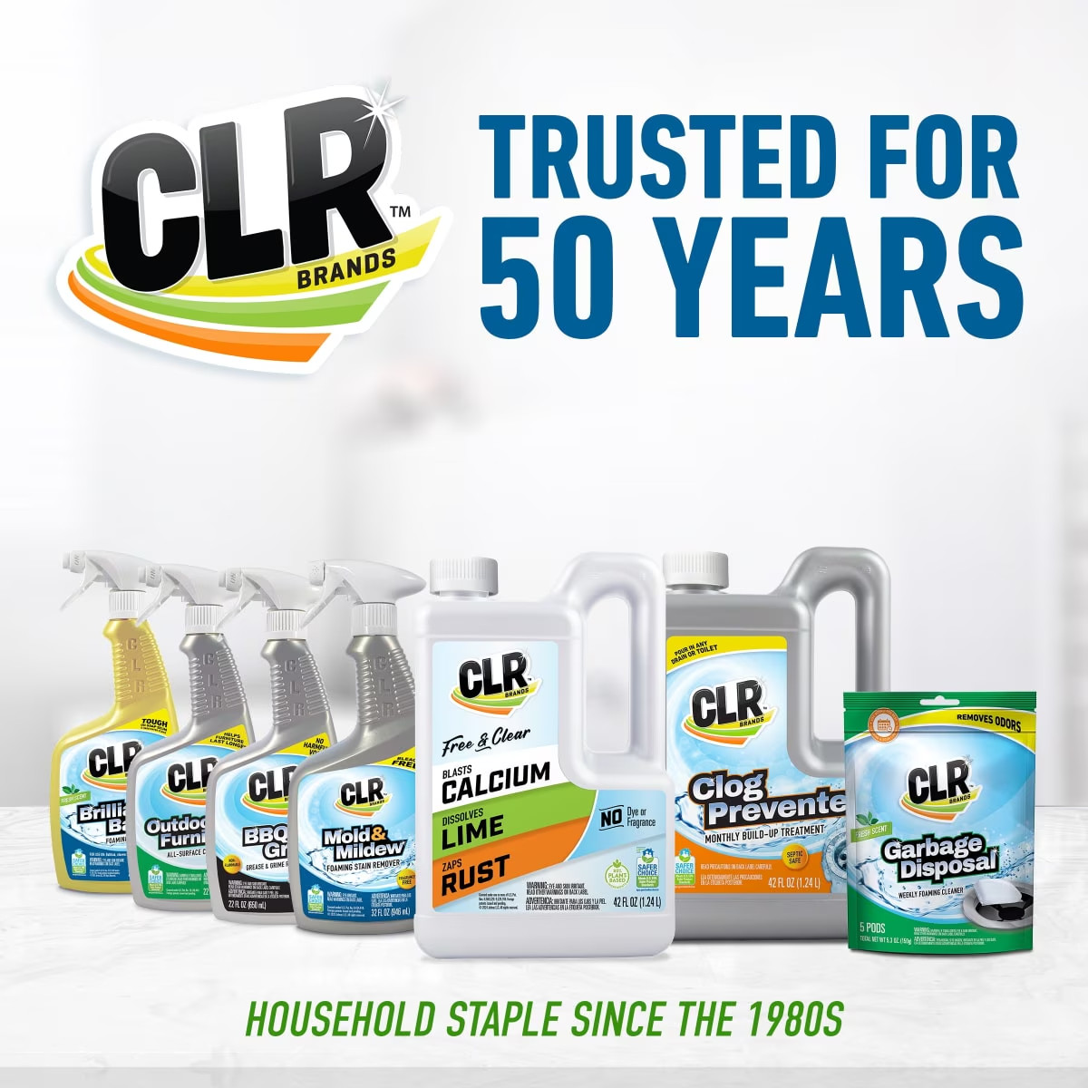 CLR Brilliant Bath Foaming Multi-Surface Cleaner, Fresh Scent, (4 Pack)FREE SHIP