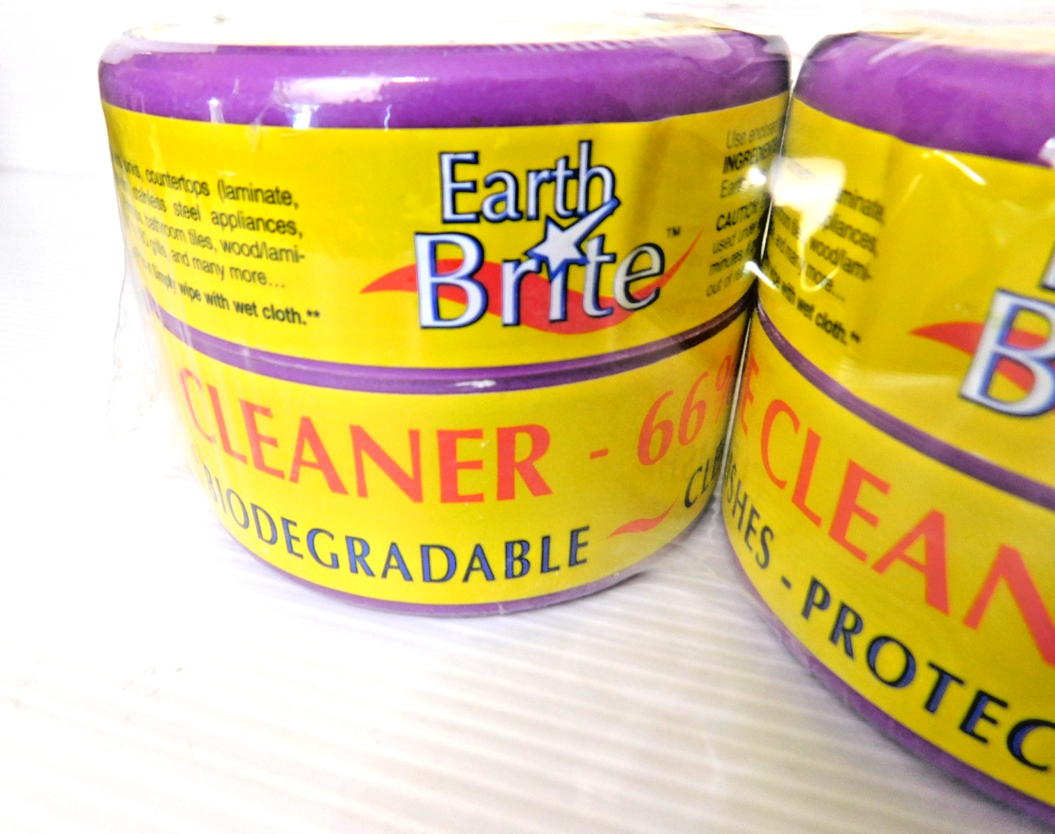 Earth Brite Original Natural All Purpose Clay Cleaner 2 17.5 Oz Containers