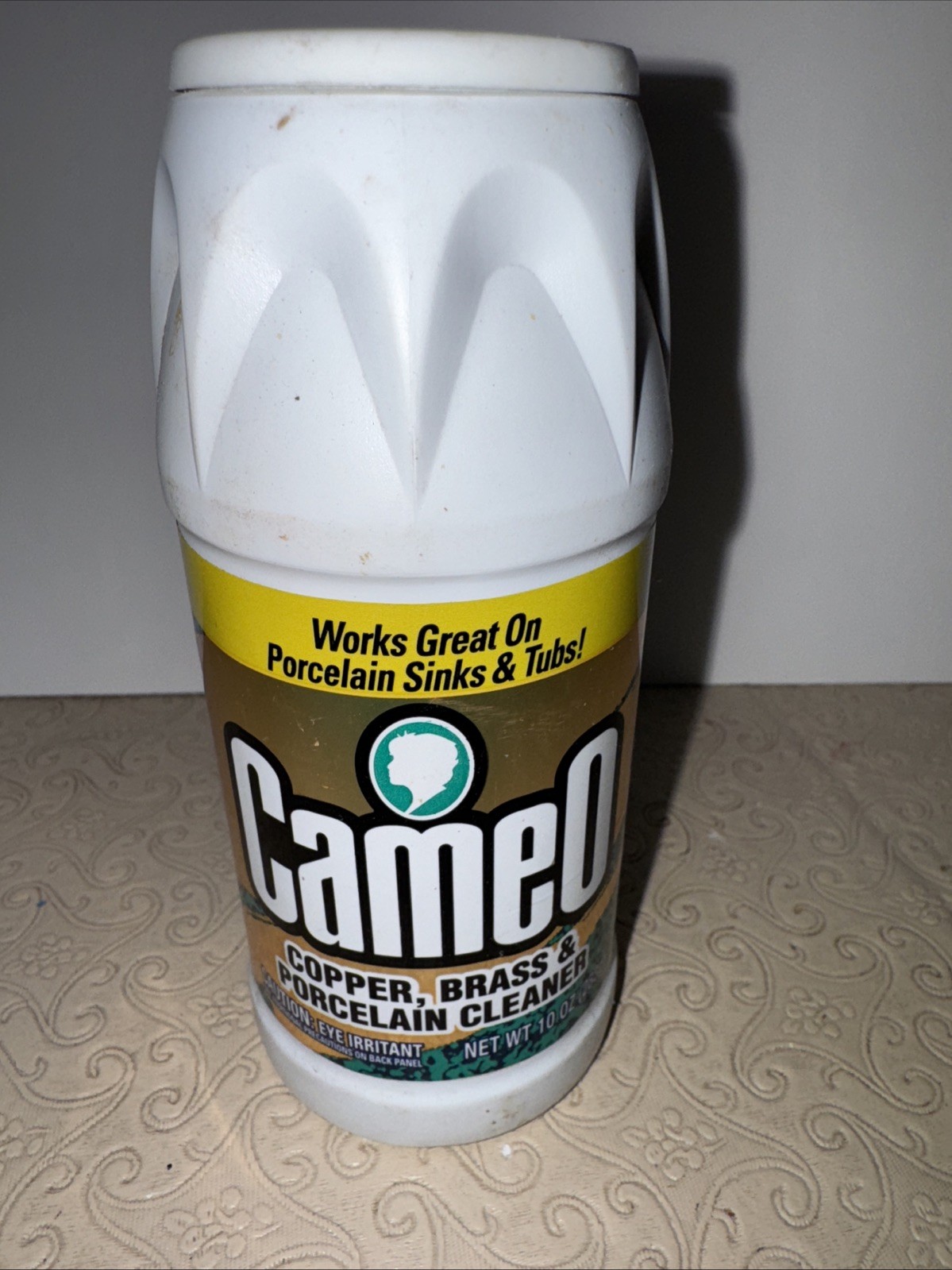 CAMEO Copper Brass Porcelain cleaner ORIGINAL FORMULA 1/4 Full Prop.