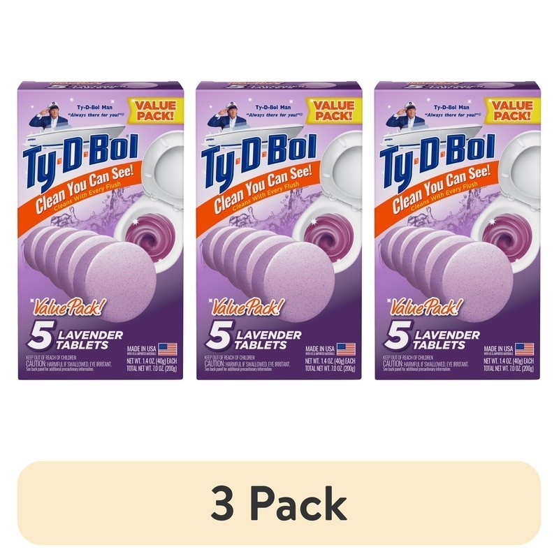 Toilet Bowl Cleaner Tablets Bleach Free Stain Removal Long Lasting Freshness New