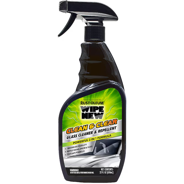 Rust-Oleum Wipe New Ceramic Glass Cleaner Repellent 22 -fl oz Liquid Car Cleaner