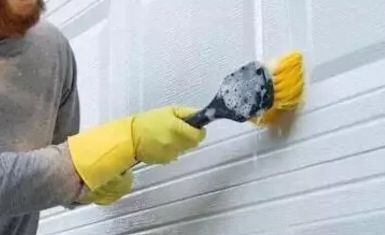 8.5 Inch Handle HDX Gong Scrub Brush Power Cleaning Scrubber Cleaning Tools