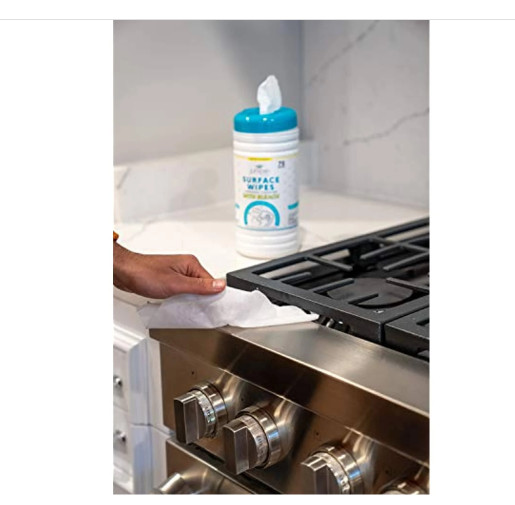 Evident Surface Cleaning Wipes with Bleach – 75 Count – Fresh Scent