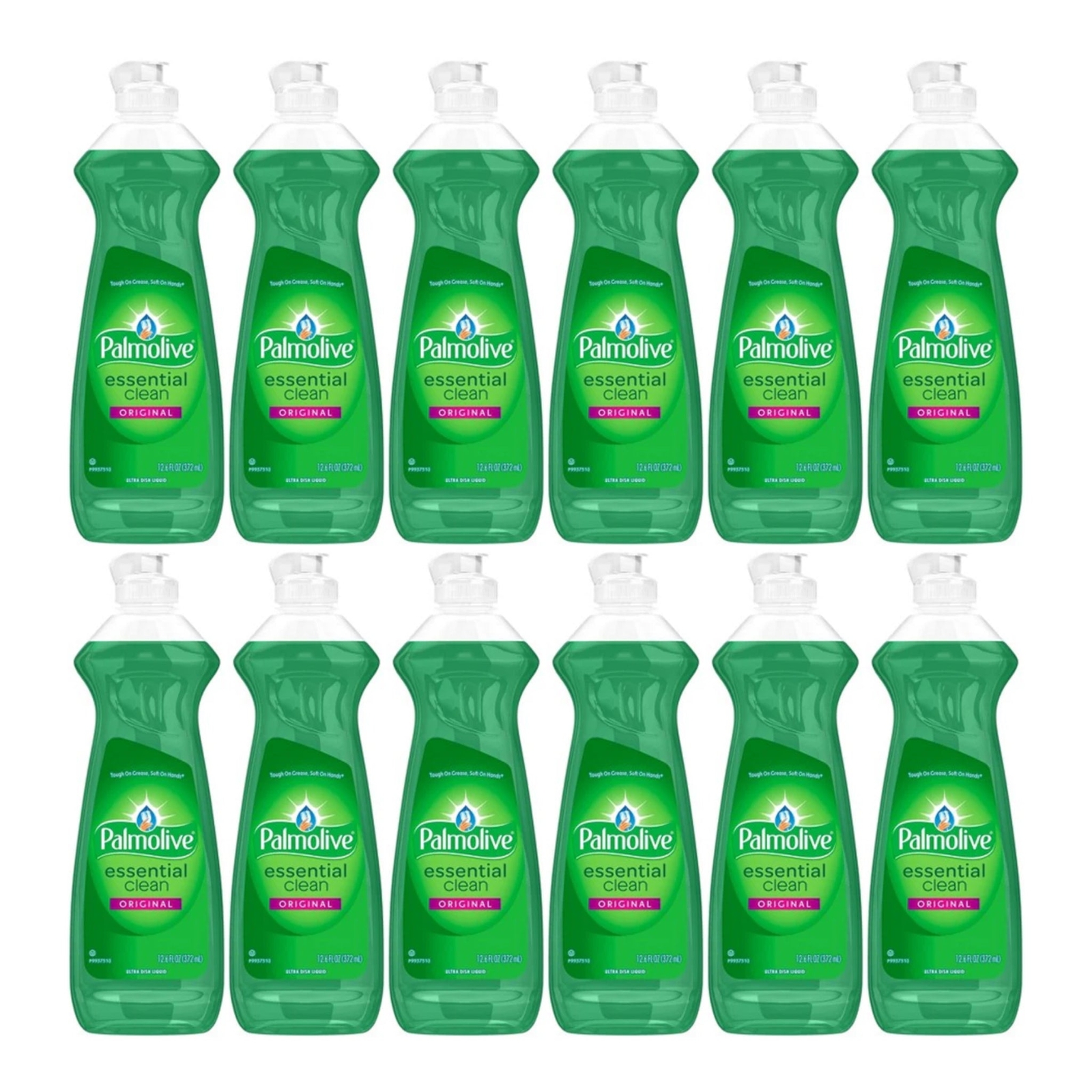 Palmolive Essential Clean Original Dish Liquid, 12.6 oz. (372ml) (Pack of 12)