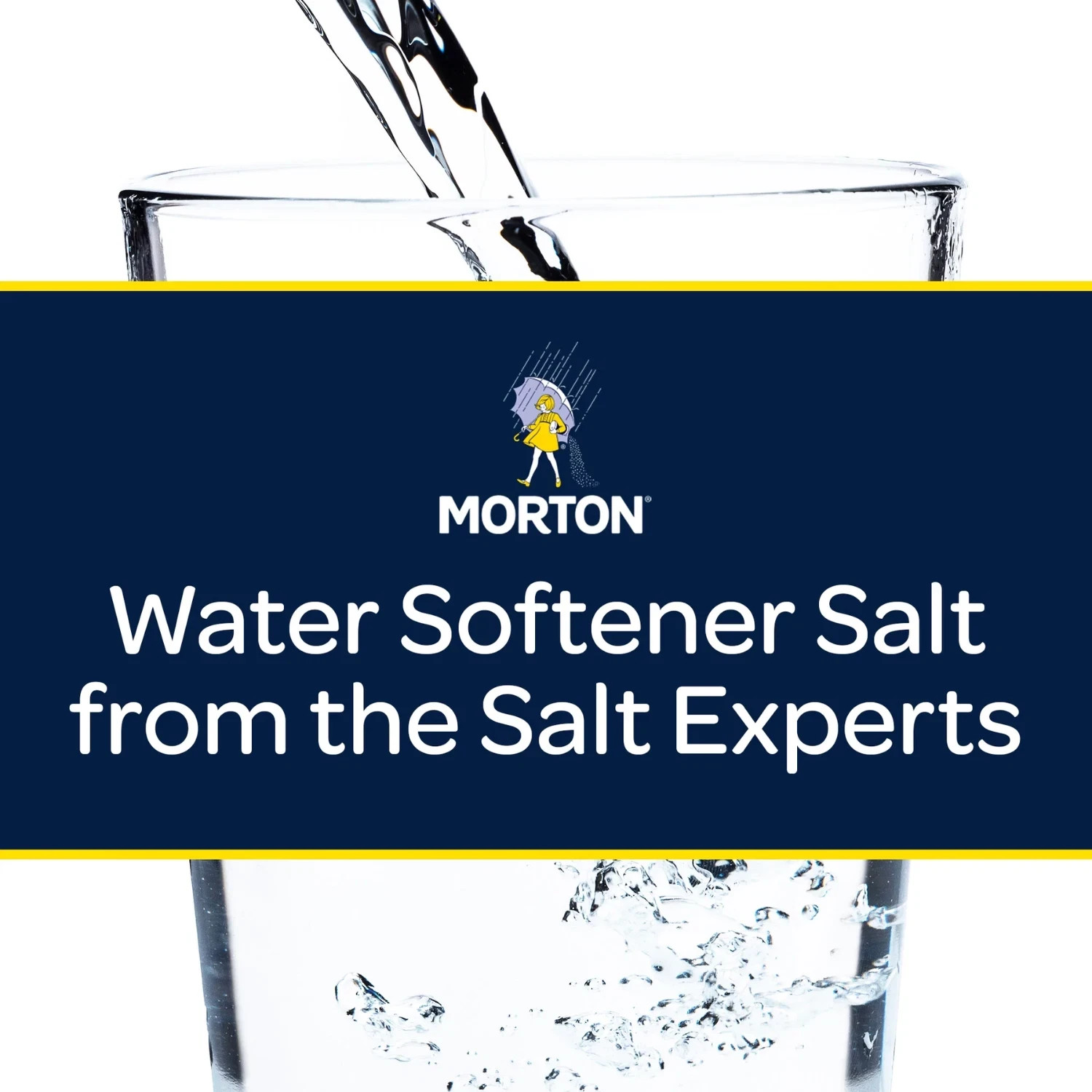 Morton Salt Clean and Protect Water Softener Salt Pellets, 40 lb. Bag (3 PACK )