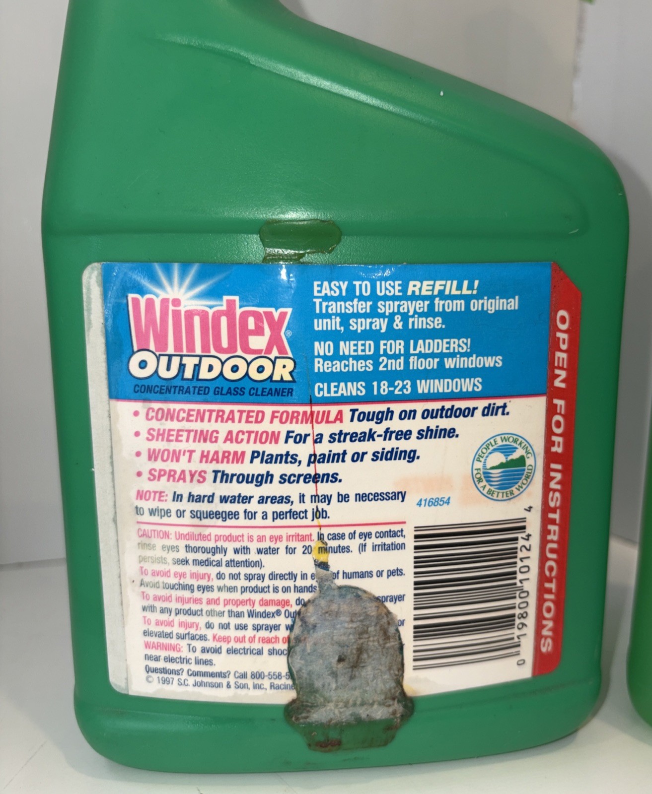 3 Windex Outdoor Glass Patio Cleaner 32 fl oz Spray Streak-Free Shine
