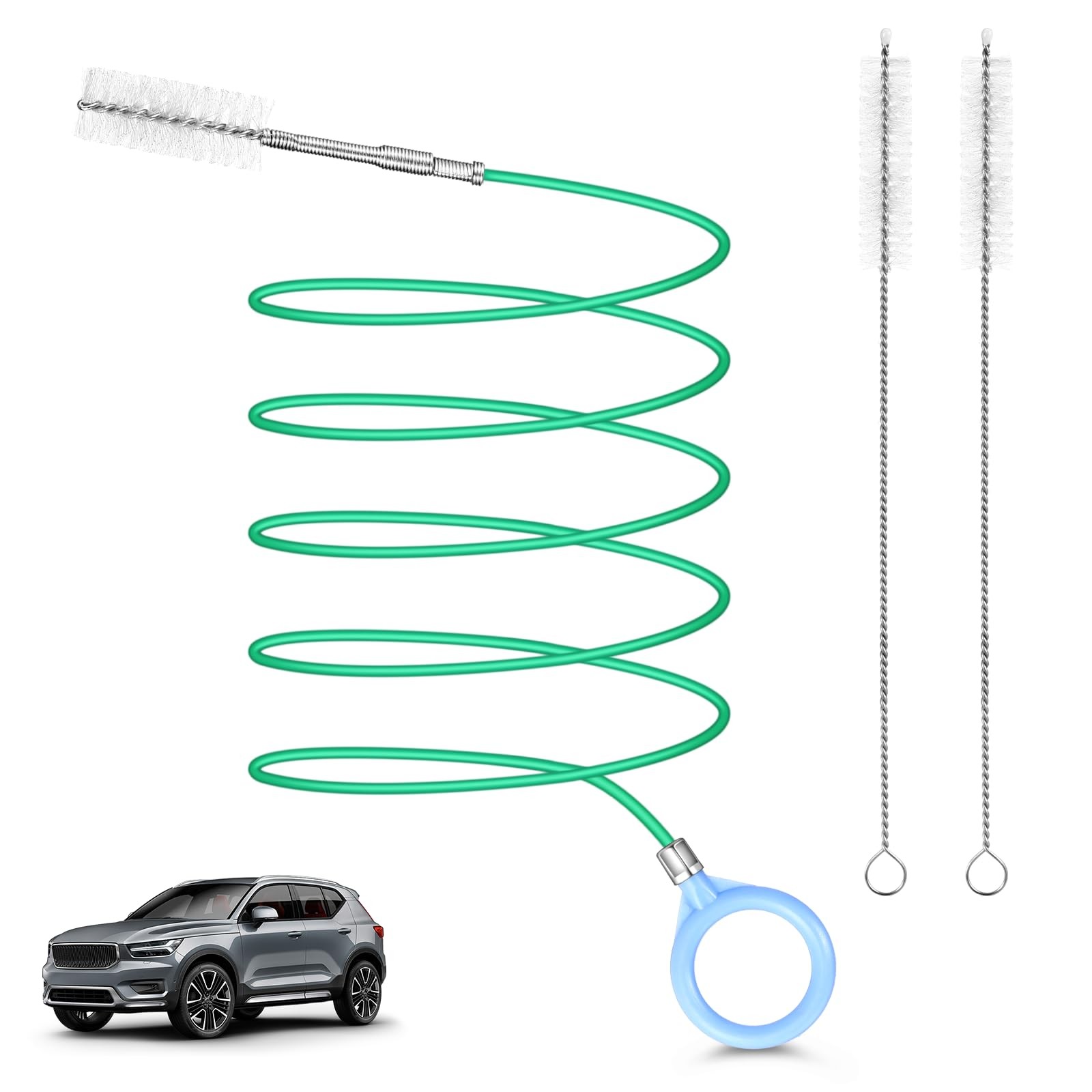 Auto Sunroof Drain Cleaning Tool Flexible Car Sun Roof Drain Cleaner Unclogger