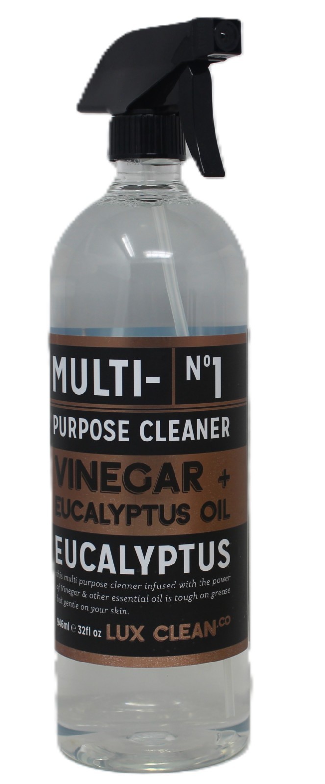 Lux Multi-Purpose Cleaner Cleanser Vinegar & Eucalyptus Oil 32 oz Jumbo New
