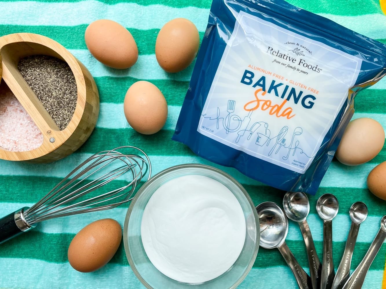 Gluten-Free Baking Soda 2 Lbs – Pure Sodium Bicarbonate