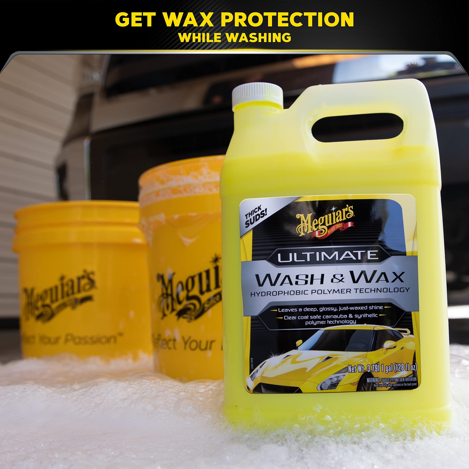 Ultmate Wash And Wax Car Wash And Wax Cleans And Shines In One Step