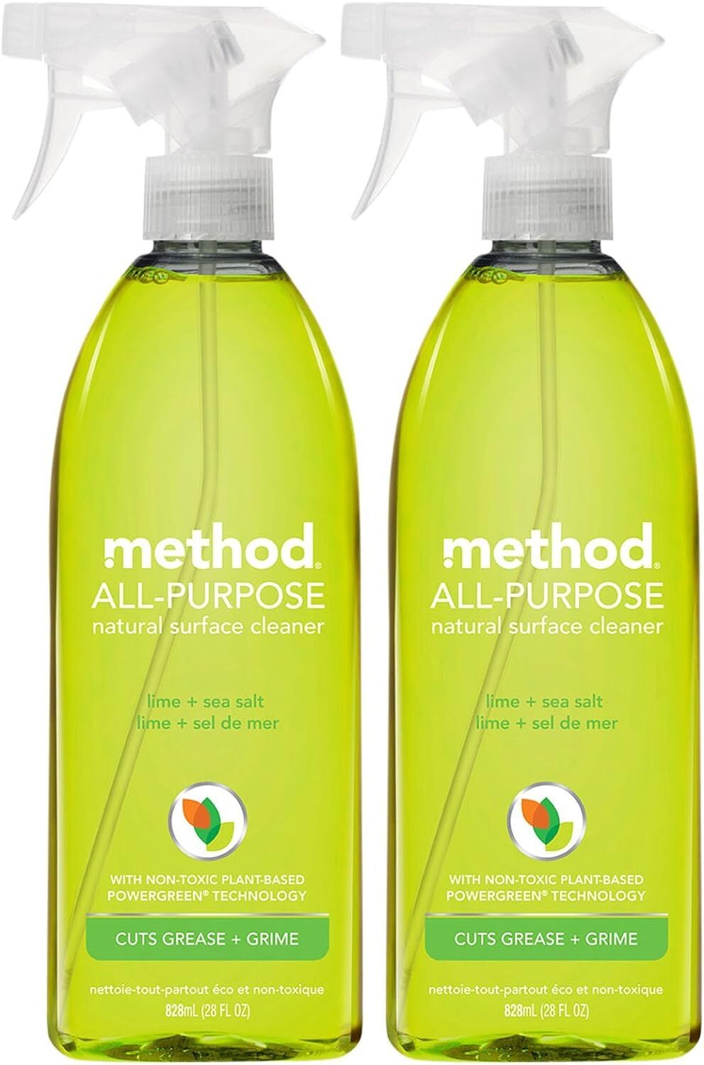 Method Cleaner Spray 28 Oz All Purpose, Shower, Bathroom, Glass-Choose Scent, PK