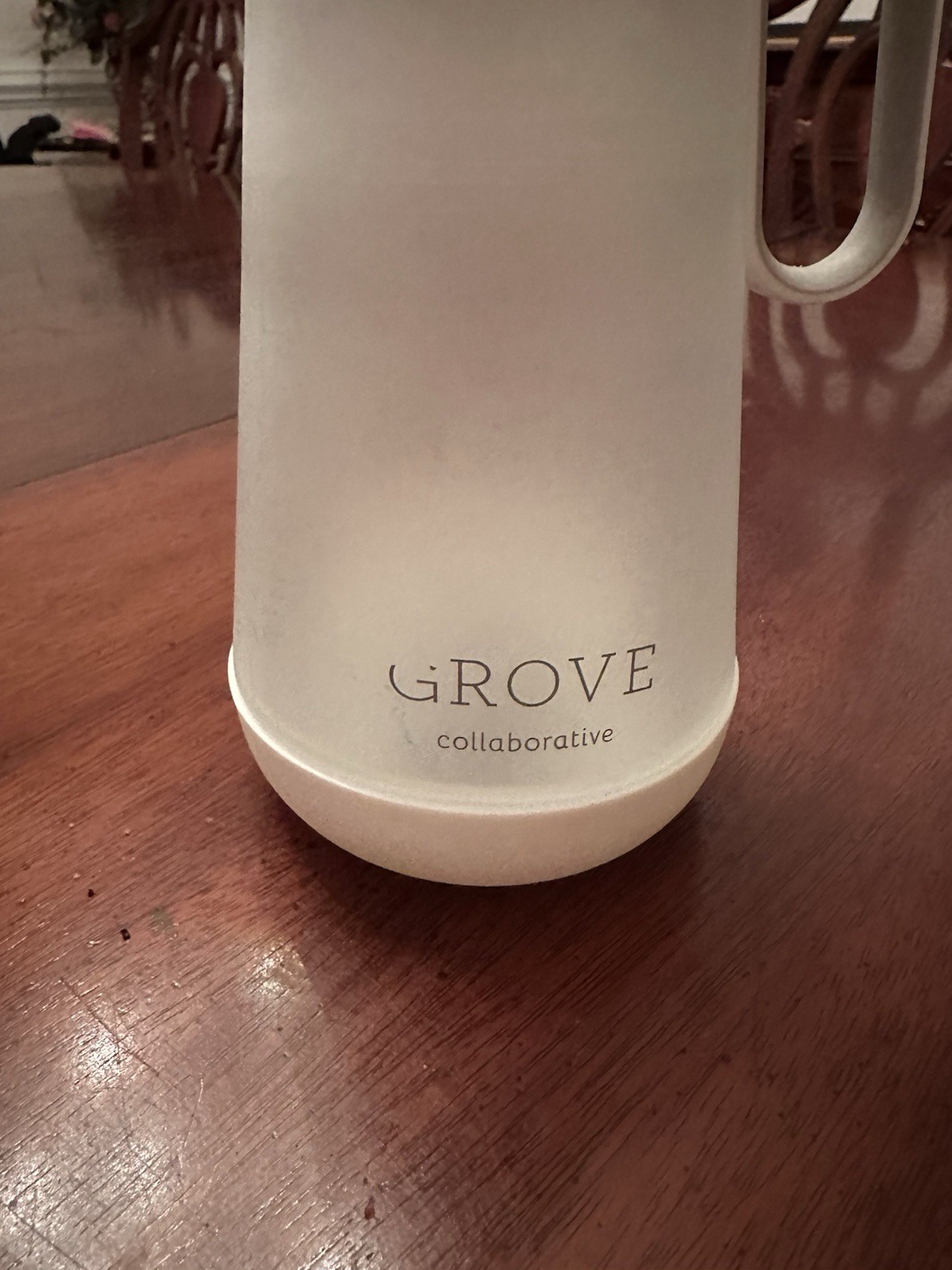 Grove Collaborative Laundry Detergent Dispenser Clear Grove Laundry Bottle Glass