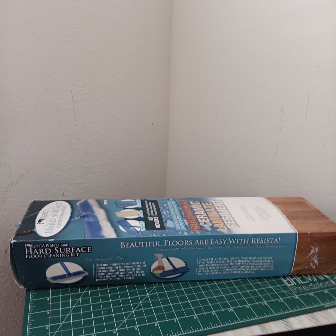 Resista Professional Hard Surface Floor Cleaning Kit Hardwood Ceramic Laminate
