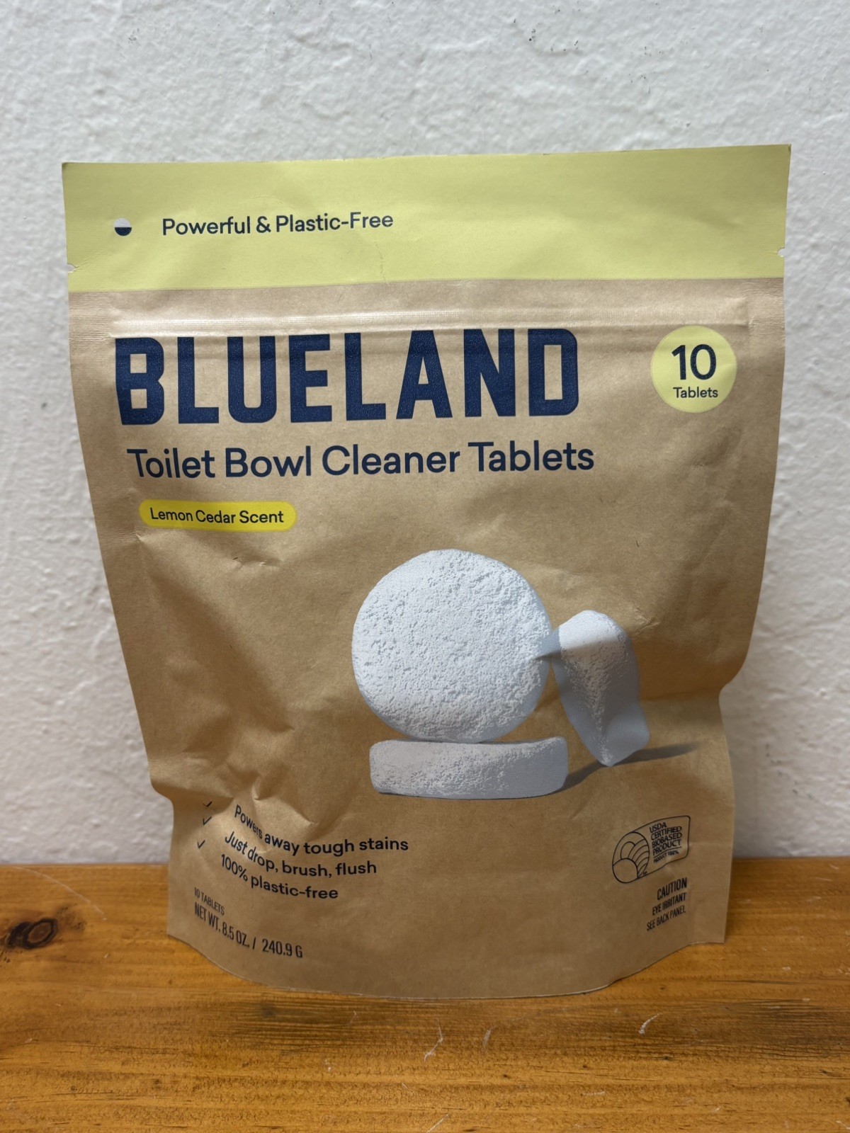 Blueland Toilet Bowl Cleaner Lemon Cedar Pack of 6 Sealed 10 Tablets Each