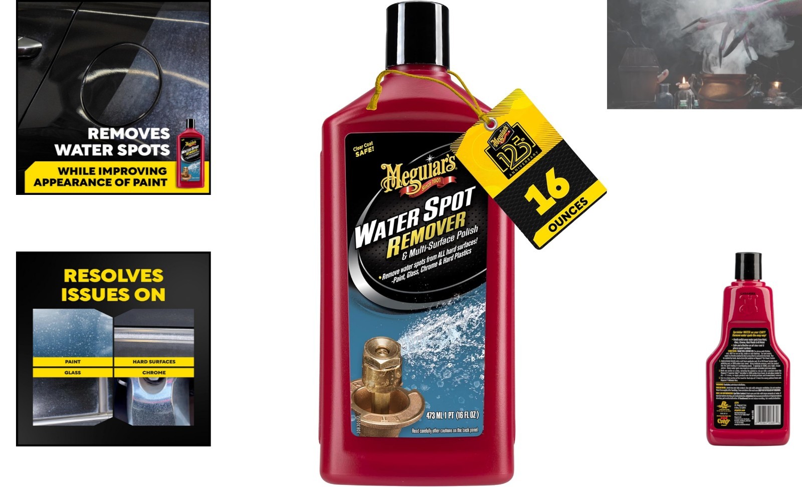 Ultimate Heavy Duty Water Spot Remover – Safe for Paint & Glass, 16 oz