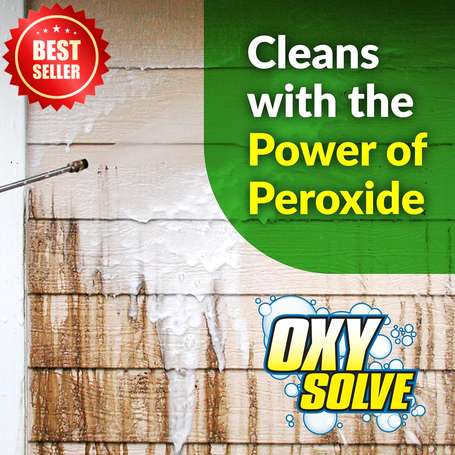 1 GAL Oxy Solve Pressure Washer Cleaner Concentrate Mold Mildew Siding US
