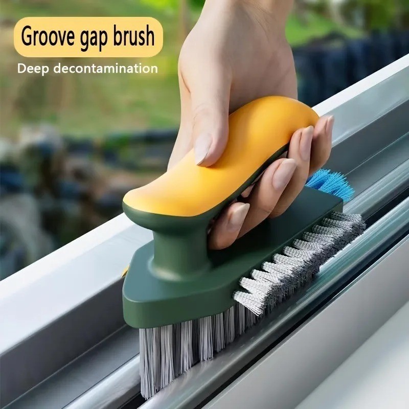 Scrub Brush, Heavy-Duty Scrub Brushes for Cleaning with Stiff Bristles Cleaning