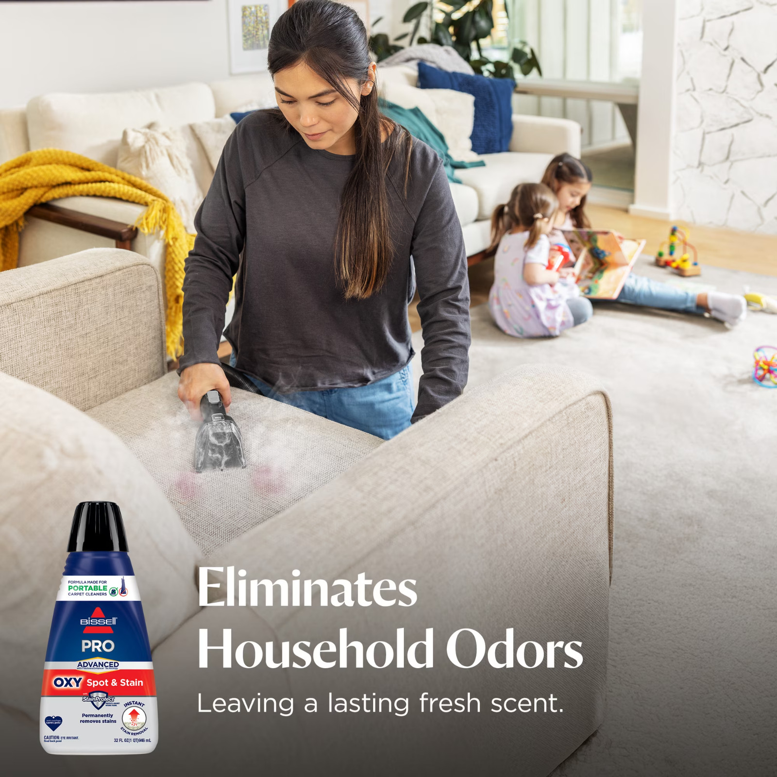 BISSELL Pro Oxy Spot Stain Cleaner Fresh Scent 32 fl oz 2038W – Free Shipping