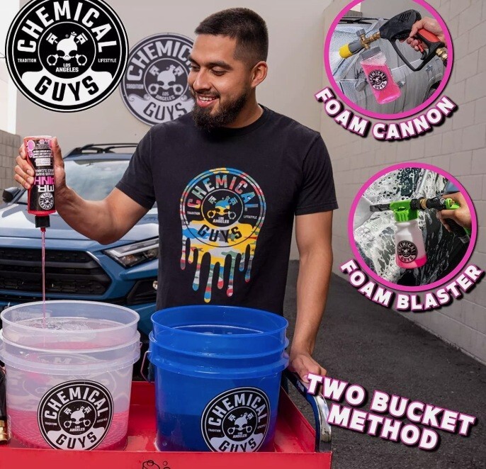 Mr. Pink Foaming Car Wash Soap Works with Foam Cannons Foam Guns