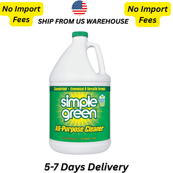 Simple Green Lemon Scent All-Purpose Cleaner 1 Gal. Liquid Free Shipping