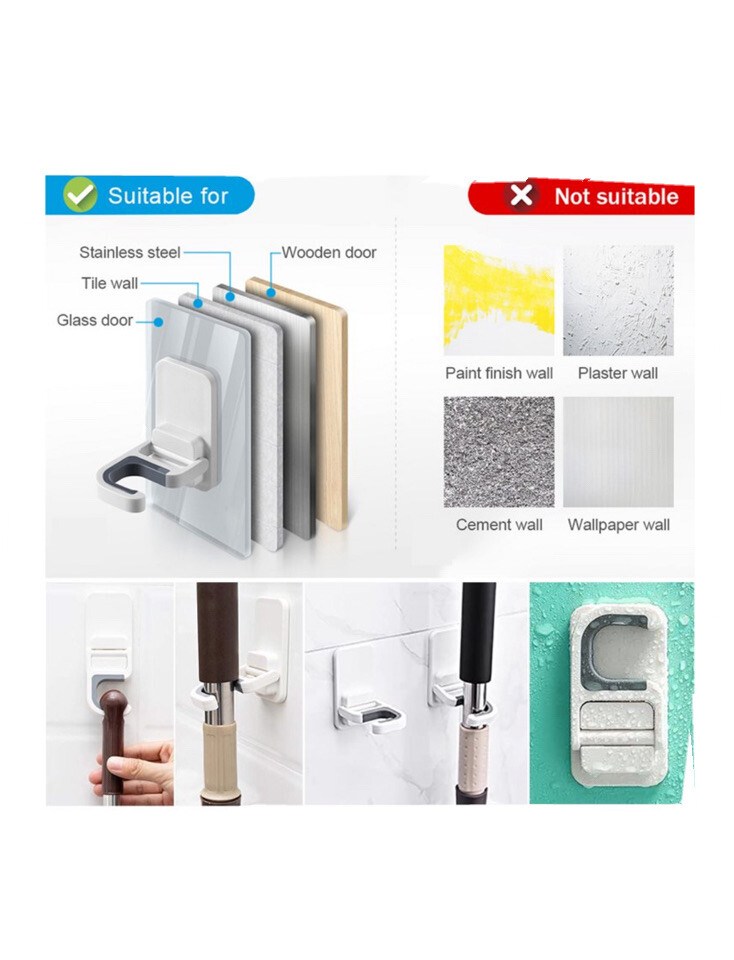 3 Pack Broom Holder