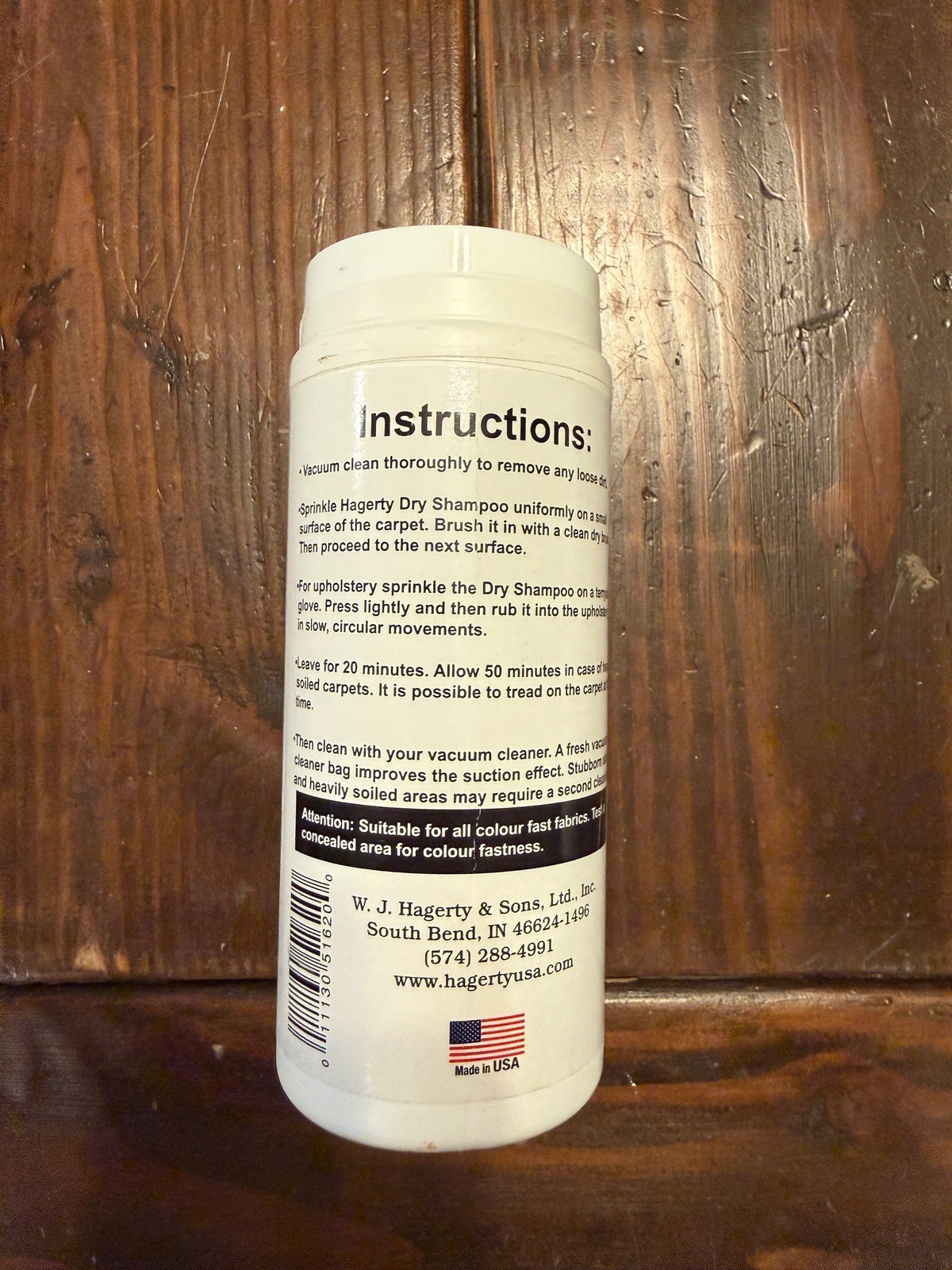NEW HAGERTY Dry Shampoo 17oz Lot of 2 SEALED made in USA