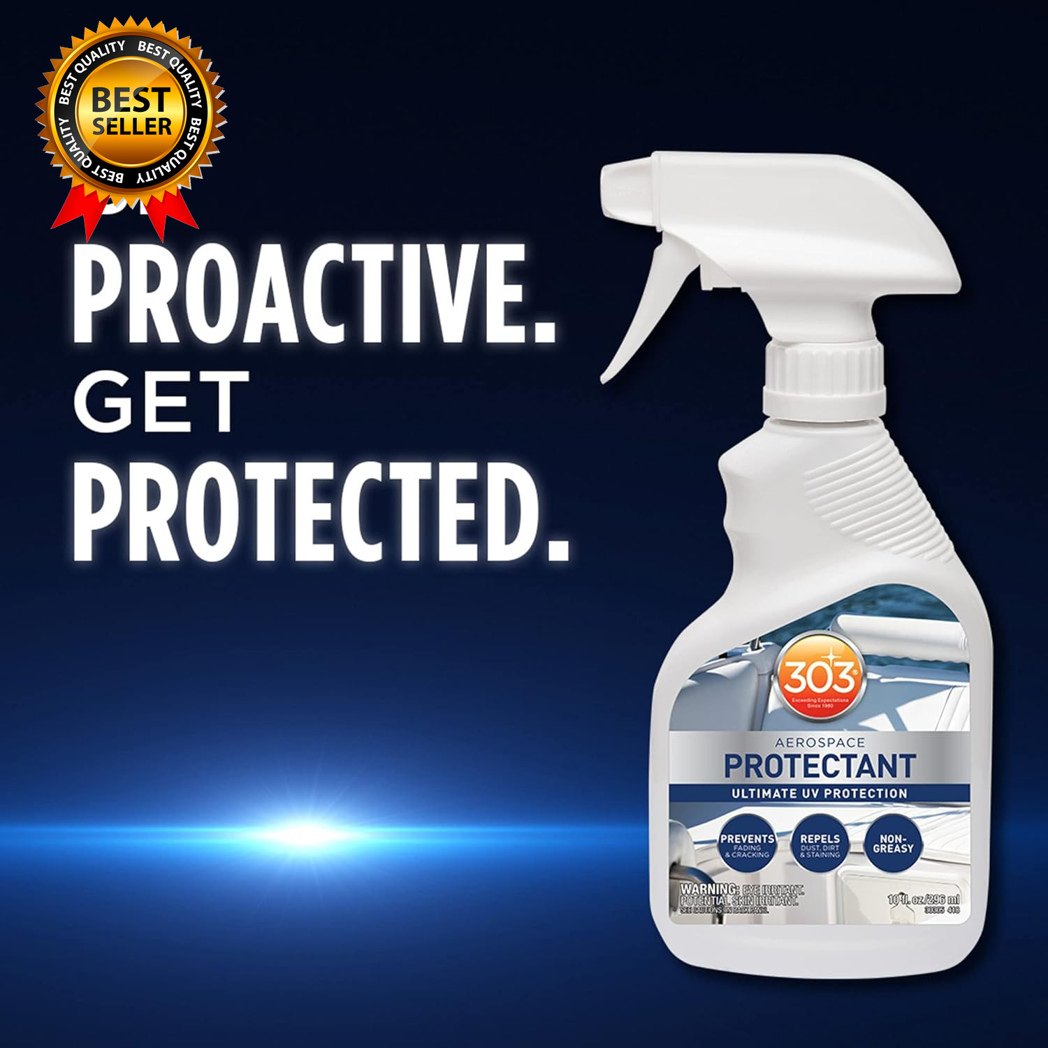 Marine Aerospace Protectant UV Protection Repels Dust Dirt & Staining Smooth