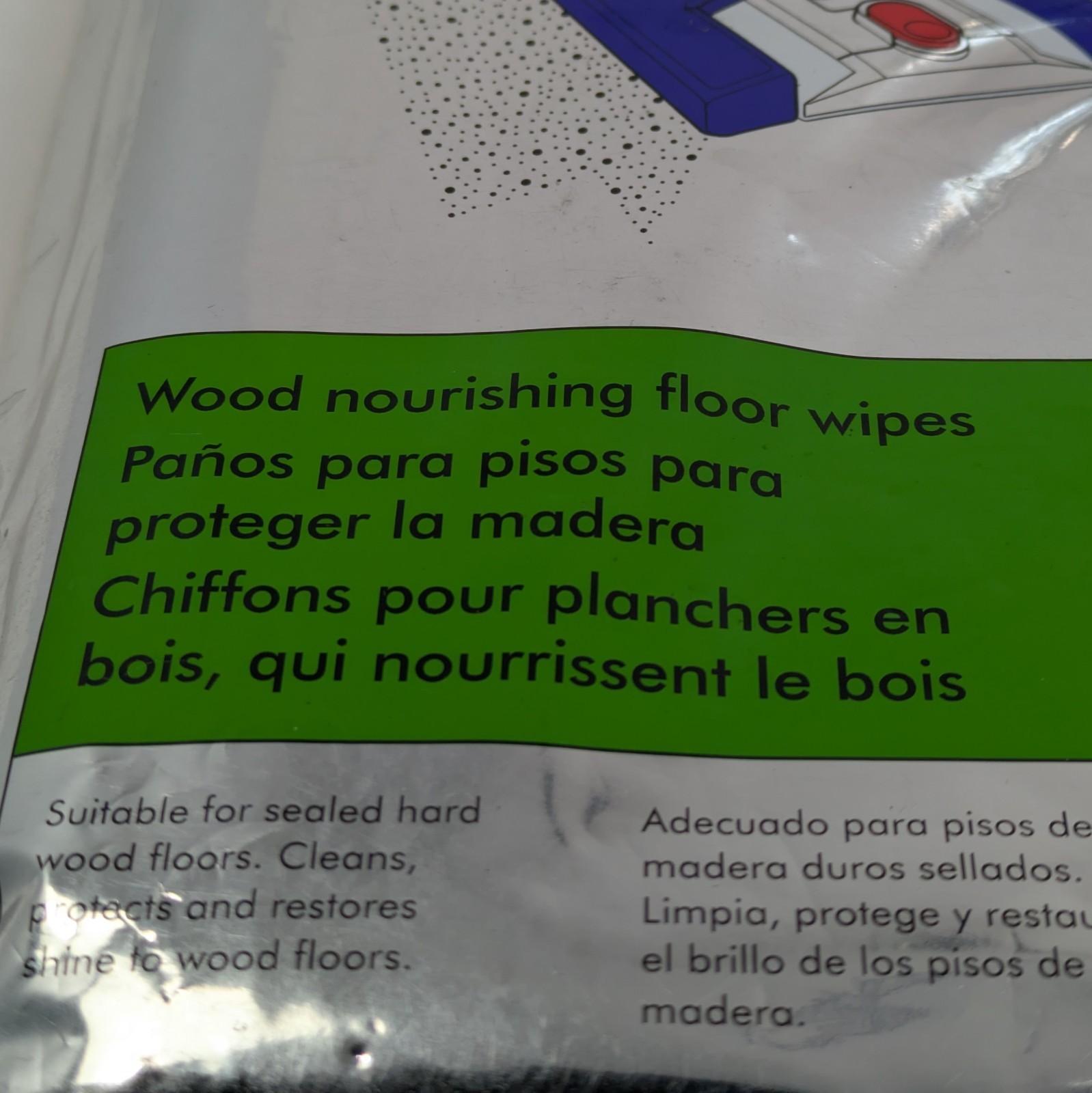 Dyson Wood Nourishing Floor Wipes (2) 12pk Spring Scented for DC56 DC57 Sealed