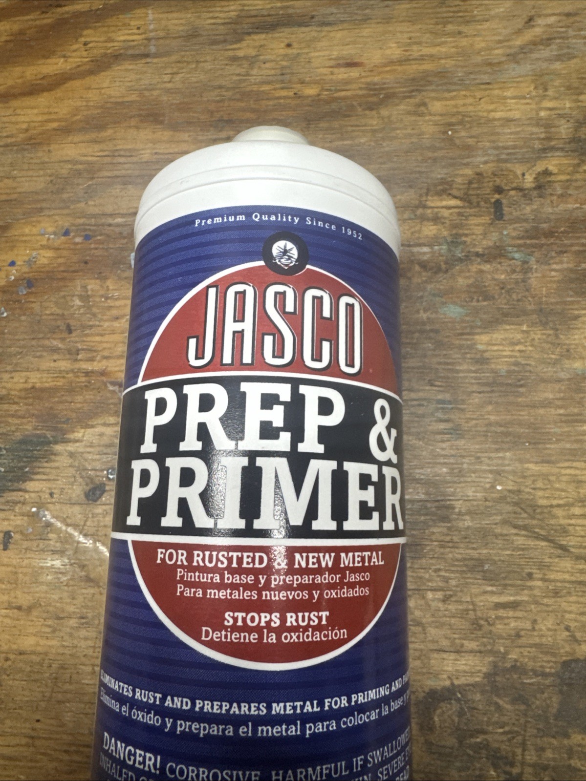Jasco Prep And Primer Rust Converter Metal Painting Prep Cleaner 32oz Bottle