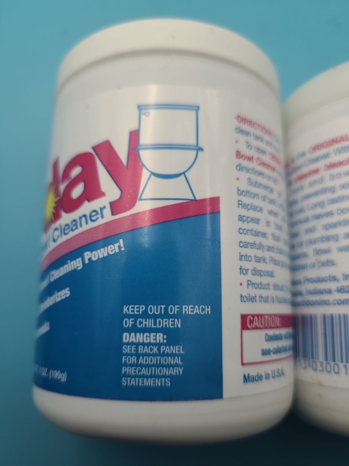 3 X Blue Ribbon Products 120 Day Automatic Toilet Bowl Cleaner 7 oz Each